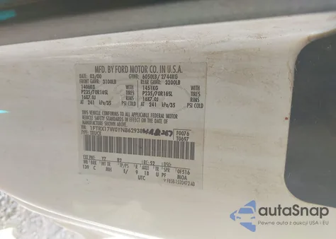 2000 Ford F-150 Lariat/Work Series/Xl/Xlt from USA, damaged, VIN 1FTRX17W0YNB62938